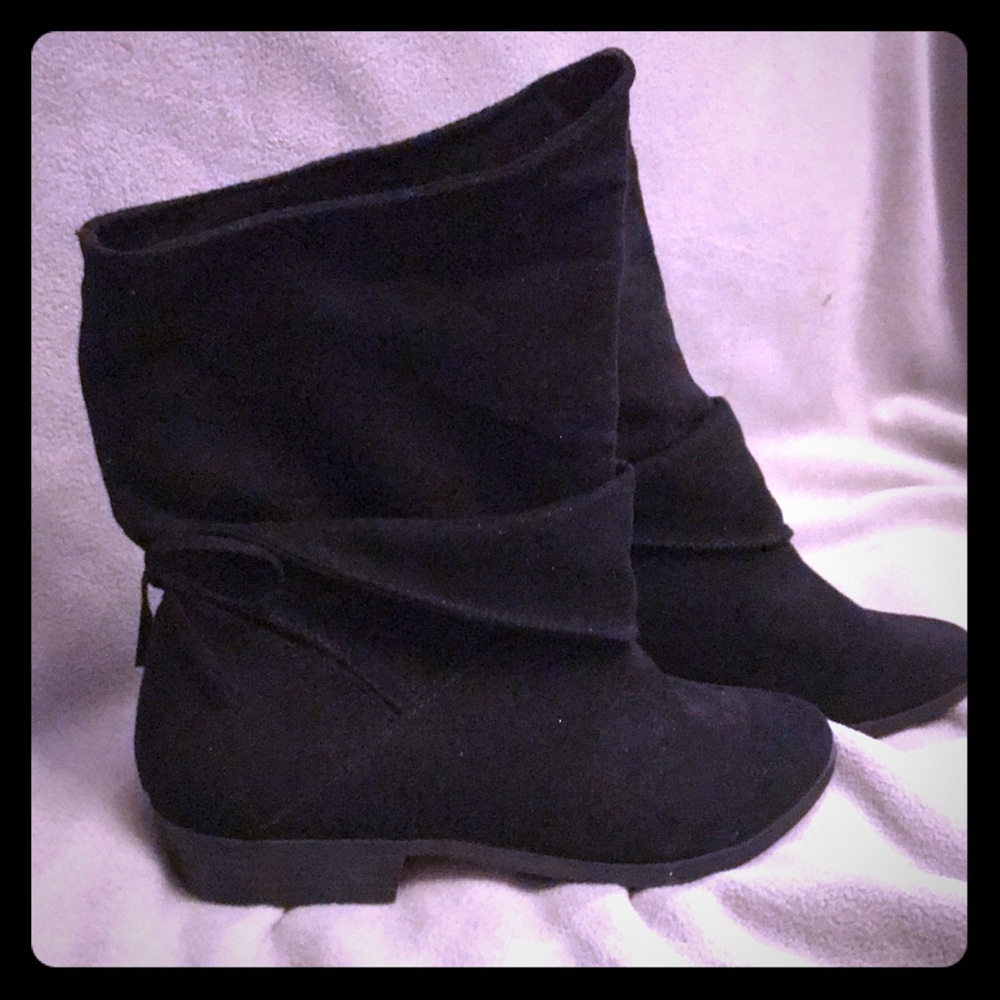 NEW!! Fashion black booties